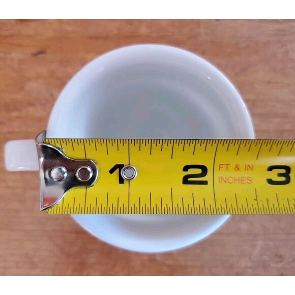 Cuisinox Signature Series Porcelain Espresso 3 Cups 4 Saucers White - Picture 8 of 9